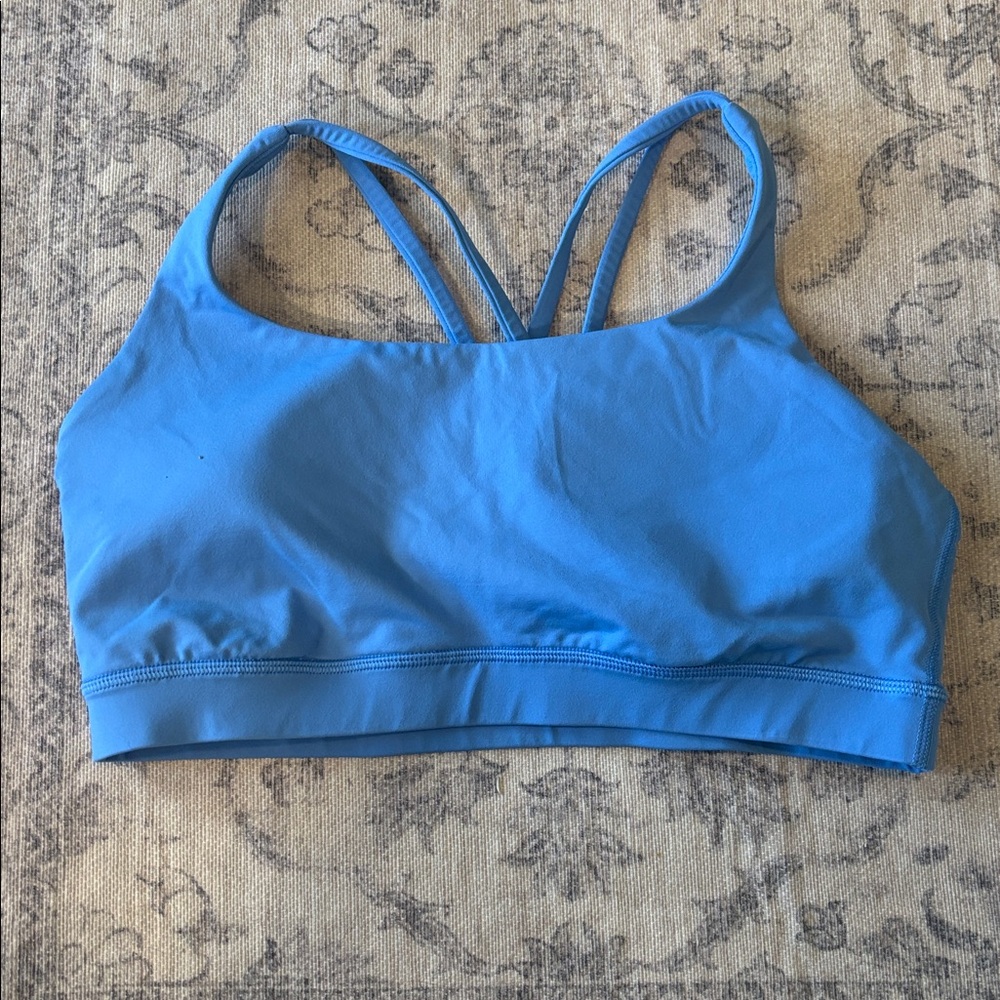 Lululemon Women’s Energy Bra - size 10 - pool party